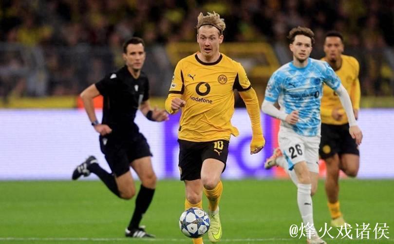 多特蒙德2-2博德闪耀，布兰特双响，阿里萨米、